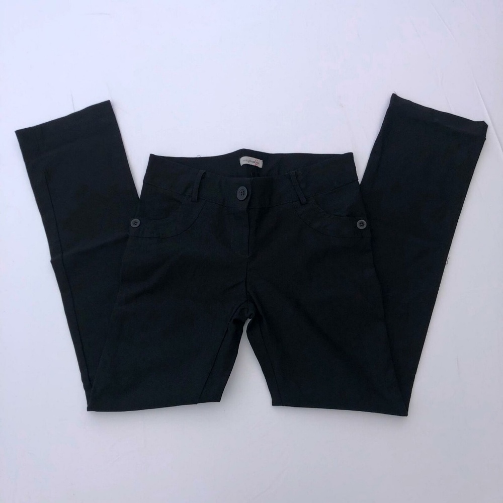 Imagination Size 28 inch Black Slim Dress Pants